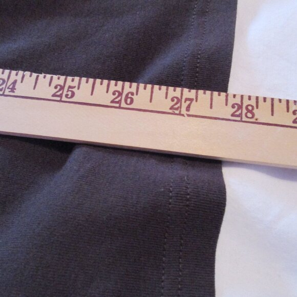 Catherines Shirt 1X Brown Leopard Animal Print Trim Long Sleeve Top - Picture 4 of 8